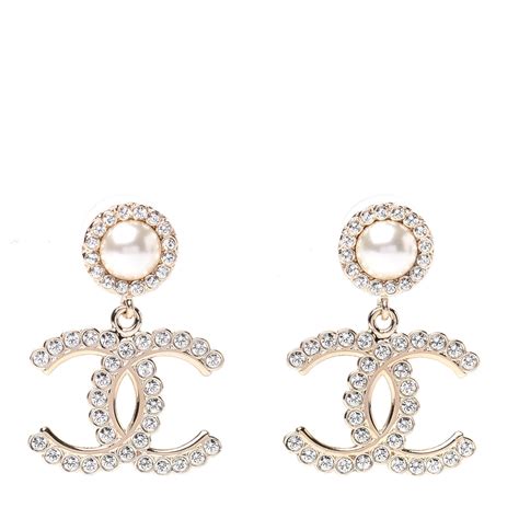 chanel c earrings|chanel earrings official website.